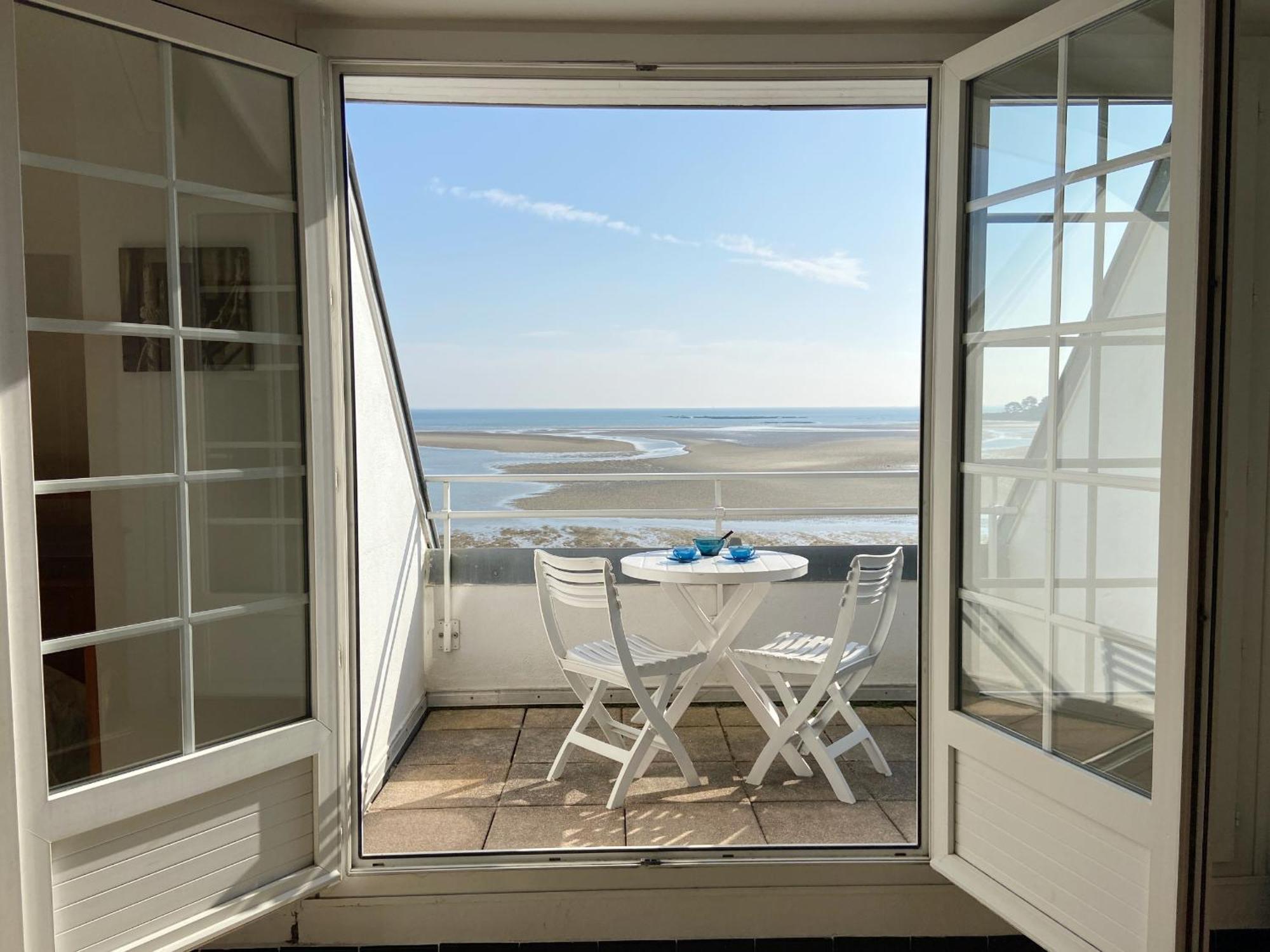 Mouettes 3 - Balcon, Vue Mer, Men Du - T356 카르나크 외부 사진
